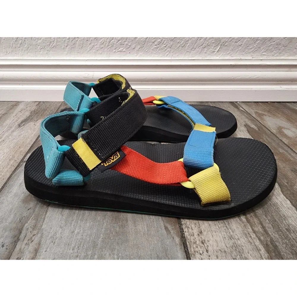 Teva Men Original universal 90s Multi strappy Sport Sandal US 8